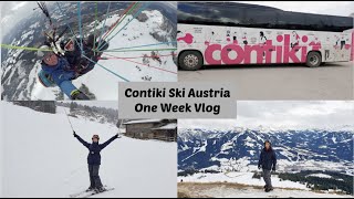 CONTIKI SKI AUSTRIA HOPFGARTEN ONE WEEK VLOG [upl. by Rudyard]