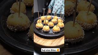 Suji Potato Bites 🥰 potatobitesrecipe potatobites potatosnacks ytshorts shortsfeed shorts [upl. by Marci]