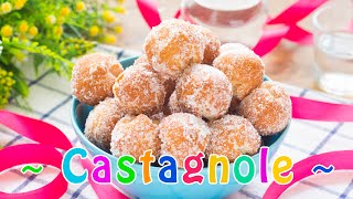 Castagnole – Ricetta Facile Dolci Fritti di Carnevale  55Winston55 [upl. by Mastrianni]