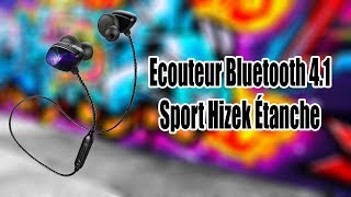 Hizek  Écouteur Bluetooth 41 Sport [upl. by Hibben]