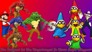 The Kritters Vs The Magickoopas In Mario Super Sluggers [upl. by Anyak480]