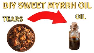 Unbelievable DIY Myrrh Fragrance Make This Sensational Oil at Home [upl. by Nosreffej80]