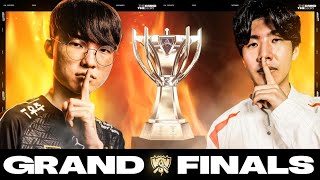 WORLDS GRAND FINALS  THESHY VS FAKER  T1 VS WBG  CAEDREL [upl. by Loella]