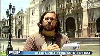 Alerta Roja  Sismo en Lima Punto Final 12 [upl. by Atinauj356]