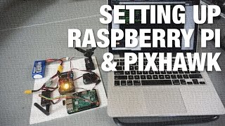 Connecting Raspberry Pi w Pixhawk and Communicating via MAVLink Protocol [upl. by Rbma]