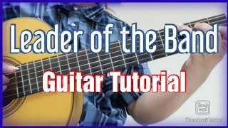 Leader of the Band Guitar Tutorial [upl. by Keil]