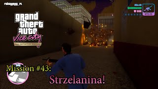 GTA Vice City Definitive Edition  Mission 43  Strzelanina PAN CZARNY ULTRA 4K [upl. by Odraboel]