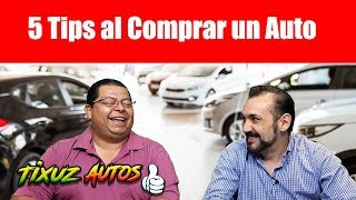 5 Tips al Comprar un Auto en Agencia [upl. by Alleacim]