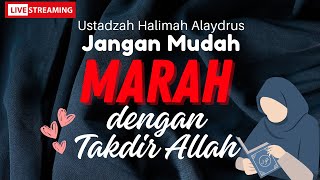 🔴 Live Now   Ustadzah Halimah Alaydrus terbaru  Jangan kamu Marah Dengan Takdir Allah SWT [upl. by Frederiksen765]