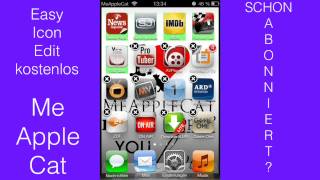 Easy Icon Edit  Cydia Tweak  Mehrere Apps auf einmal auf dem Homescreen verschieben [upl. by Cul]