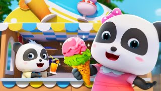 Juice and Ice Cream Song  Fruits Song Colors Song  Nursery Rhymes amp Kids Songs  BabyBus [upl. by Brenner421]