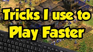 10 Tricks I use to play faster AoE2 [upl. by Sukul]