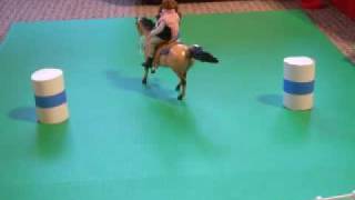 Breyer horse  Barrel Racing [upl. by Parrisch308]