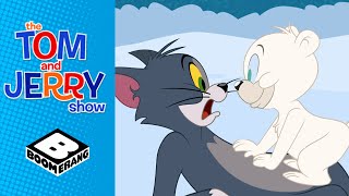 Tom And The Polar Bear  Tom amp Jerry Show  BoomerangUK [upl. by Anaejer]