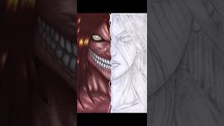 Drawing Eren Yeager  Attack Titan  Attack on Titan  Part 2  1 [upl. by Stu]