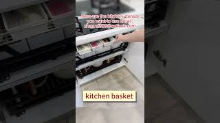 Kitchen basket kitchenbasket kitchenhacks howtomakekitchenworkeasier kitchenorganization [upl. by Tibbs43]