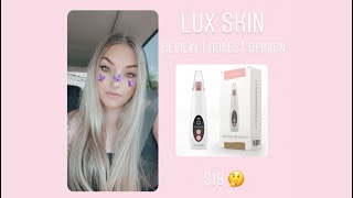 LUX SKIN MICRODERMABRASION KIT REVIEW  AMBER KRUGAR [upl. by Atsylac]