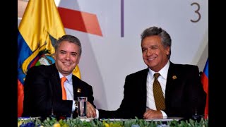 Así fue el duelo musical entre Iván Duque y Lenín Moreno  Noticias Caracol [upl. by Champaigne183]