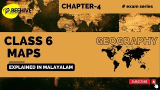 NCERT Geography Class 6 Chapter 4 Maps  Full Chapter Geography  Explanation in Malayalam [upl. by Nnayt]