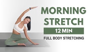 MORNING STRETCH for every day  Full Body Stretching to wake up [upl. by Anehsat]