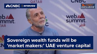 Sovereign wealth funds will be market makers UAE venture capital firm [upl. by Zerep578]