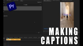 Making Captions Better PREMIERE PRO tutorial [upl. by Hcir470]