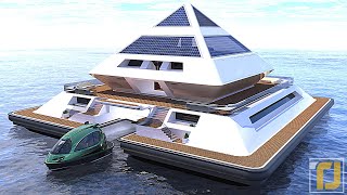 10 COOLEST Houseboats You Can Totally Own [upl. by Eimaraj]