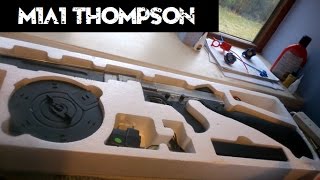 Airsoft M1A1 Thompson Unboxing [upl. by Jobie]