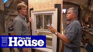 How to Flash a Window  This Old House [upl. by Kahl]