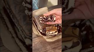 Chocolate Sponge Cake🥧shorts shorts tiktok Dessert cakerecipe [upl. by Sices]