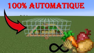 TUTO Comment faire une usine à blé 100 automatique l Minecraft 120  119  ❤️ [upl. by Centeno]