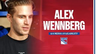 NYR 2024 Exit Day Alex Wennberg Media Availability  June 4 2024 [upl. by Rilda]