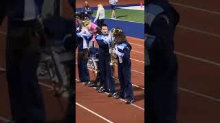 Trombone suicide at football game trombone marchingband scenekid fypシ゚viral [upl. by Shirleen677]