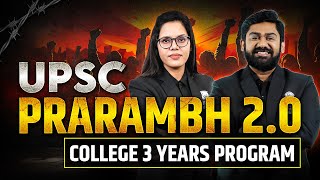 How to Start UPSC Preparation in College UPSC PRARAMBH 20 [upl. by Heidy]