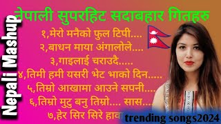 नेपाली सुपरहिट सदाबहार गितहरुNepali Superhit trending songs2024Nepali Mashup Songs [upl. by Vera]