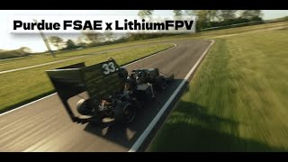 Purdue Formula SAE 2023 Reveal  FPV [upl. by Lucine]