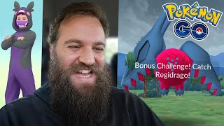 All I needed was to Win 1 Raid  Shiny Regidrago  Regieleki Debut Pokemon GO [upl. by Nahgen]