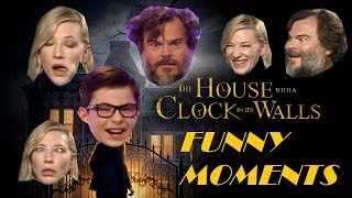 The House with a Clock in its Walls Cast is HILARIOUS and FUNNIEST [upl. by Thorner]