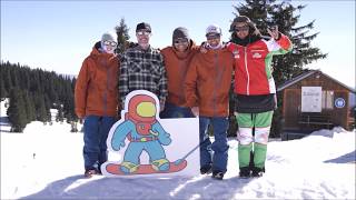 Interski 2019 AASI and Burton Riglet Team Up to Teach Kids to Snowboard [upl. by Eggleston]