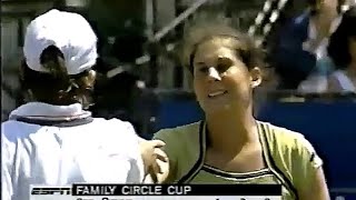 Monica Seles vs Natasha Zvereva 1998 Hilton Head R3 Highlights [upl. by Drawoh]