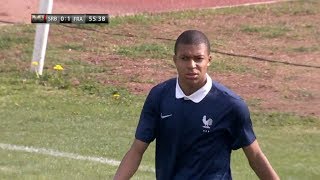 Kylian Mbappé vs Serbia U19 [upl. by Reinwald]