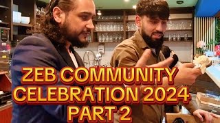 Zeb community celebration 2024 PART 2 karwansalehkhana birmingham event birthday [upl. by Yllah]