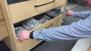 New England Joinery  Drawer Removal [upl. by Arodnahs]