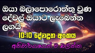 1010 Angel number meaning  1010දේවදූත අංකය දකින්නේ ඇයි [upl. by Izabel]