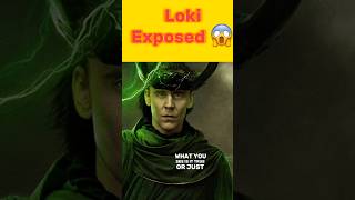 Loki Exposed😱viral shorts trending loki exposed thor odin son marvel india avengers [upl. by Norina292]