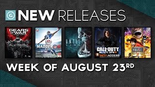 Gears of War Until Dawn Madden 16 Call of Duty Black Ops III Beta  New Releases [upl. by Maurilla]