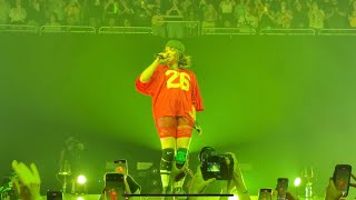 Incredible energy Billie Eilish singing Guess at the new tour [upl. by Morrie]