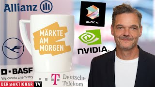 Märkte am Morgen Nvidia Super Micro Computer Block Booking Allianz BASF Telekom Lufthansa [upl. by Auvil674]