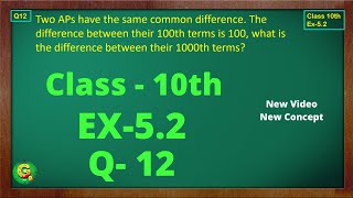 Ex 52 Q12 Class10  AP Chapter5  Exercise 52  Class10  NCERT  Class10 Ex 52 Q12  Green Board [upl. by Awad]