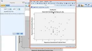 V128  Evaluate Homoscedasticity in Scatter Plot [upl. by Zephan735]